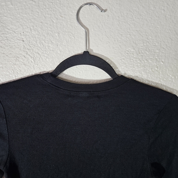 Joah Brown Cropped Crew Longsleeve Size XS/S - Picture 12 of 14